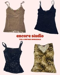 Y2K Coyote Ugly Cami Tops (ES#61)