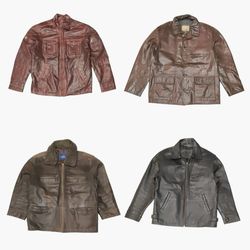 Y2K Real Leather Jackets