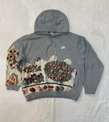 Upcycle Branded Hoodie With Tapestry (Dv-9-184)