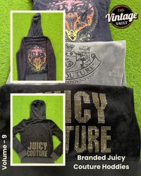 Branded Juicy Couture Hoodies, Volume : 9, 6 Piece..