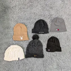 ***Branded Beanie Caps – Cozy Winter Hat Mix