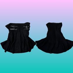 Y2K Vampy Goth Skirts
