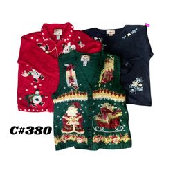 Vintage Christmas & Cottagecore Sweater Bundle | 1..