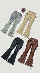 Y2K flare jean’s WR-2408