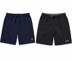 Mixed branded shorts