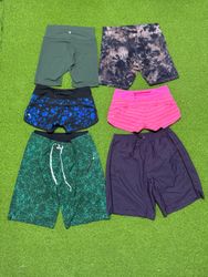 Yv1107 Lululemon Mix Shorts 20P