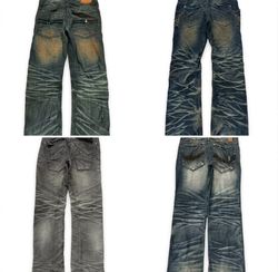 Japanese washing style jeans