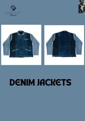 Upcycled Denim Jackets - EVR0102