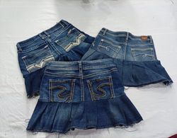 CR11016 Upcycled Flare Skirts