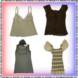 French Film Fantasy - tops, dresses, skirts (SS-28..