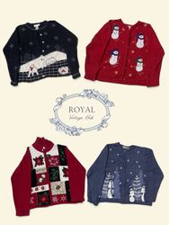 Vintage / Y2k Ultimate Christmas Knit Collection �..