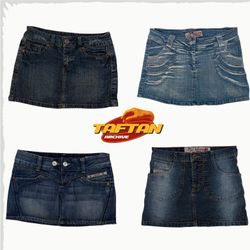 Y2K Denim Skirts