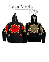 080826-19 Upcycle tapestry hoodies 10 pc..