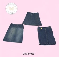 Saias longas de jeans femininas Y2K | Coleção de s..