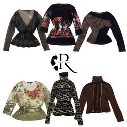 Y2K Full Sleeve Tops