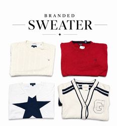 Branded sweaters