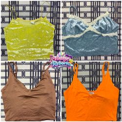 Y2K Vintage Velvet & Solid Cami Bundle | VR-393