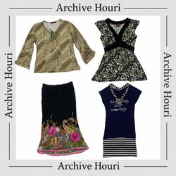 Tops avec imprimés floraux et graphiques (AH-014)