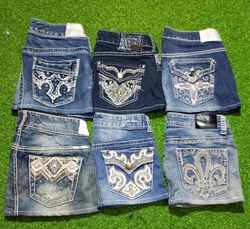 ARIYA JEANS AND OTHER MIX BRANDS MINI SKIRTS (C 32..