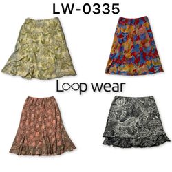 Y2K Floral Maxi Skirts