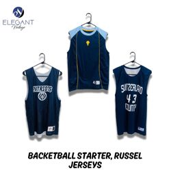 Basketball Starter & Russell Jerseys - EVM0131