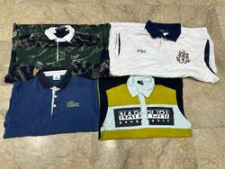 Ralph Lauren. Tommy Lacoste Napapijri rubgy shirt