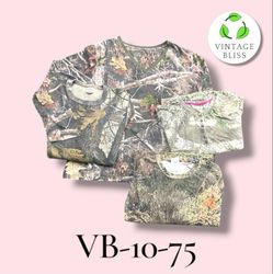 Realtree Camo Long Sleeve T-Shirt Wholesale Bundle..