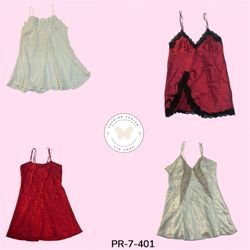 Women's Satin Slip Dress – Y2K Vintage Minimalist ..