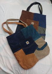 CR12030 Upcycled Carhartt Bags