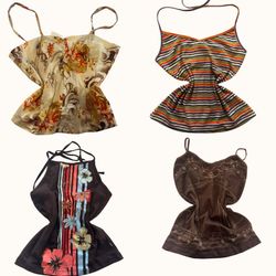Y2K Cyber Dragon Cami Tops - ST-088
