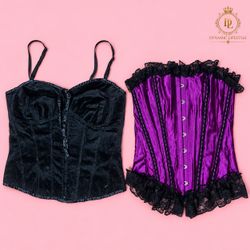 Lace-Up and Overbust Corsets