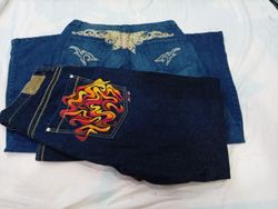 CR11668 Jeans pour hommes vintage de designer