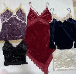 Camisole de mode en velours