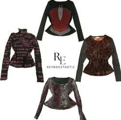 Y2K Nature Vibe printed Full Sleeve Tops RE-3611