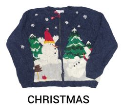 CHRISTMAS KNIT WEAR FOR WOMEN'S