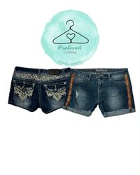 040926-15 denim shorts 15 pcs