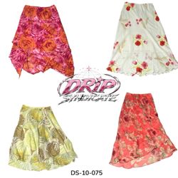 90s Inspired Y2K Poly Maxi Skirt Statement (DS-10-..