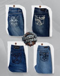 Y2K Embellished Jeans