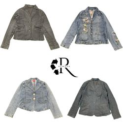 Y2K NYC IT Girl Denim Jacket RW-2285