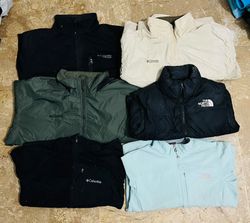 The northface columbia jackets #O4