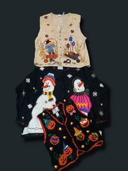 Premium Christmas and Halloween Sweaters