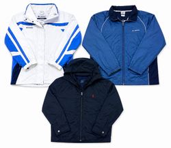 Mix branded jackets