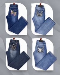 Y2K Embellished Jeans