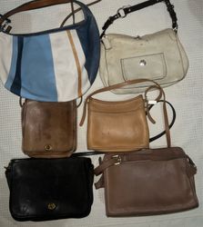 Coach hand bag