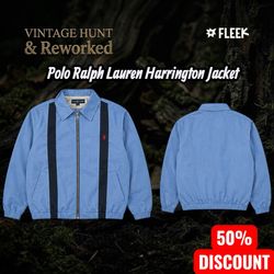 Upcycled Polo Ralph Lauren Harrington Jacket