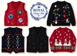 Y2K / vintage Christmas knitwear