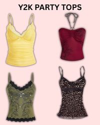 Y2K Party Tops #170826