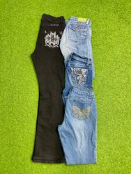 Jean bootcut Y2K id814