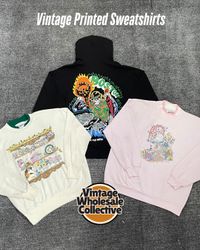 🔴 Vintage Printed Sweatshirts - (18/09)