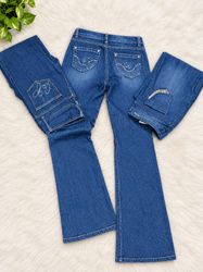 Jeans a zampa Y2K